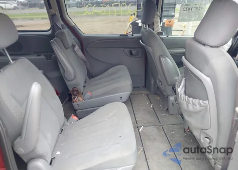 2007 Dodge Grand Caravan Sxt из США, поврежденный, VIN 2D4GP44L27R297541